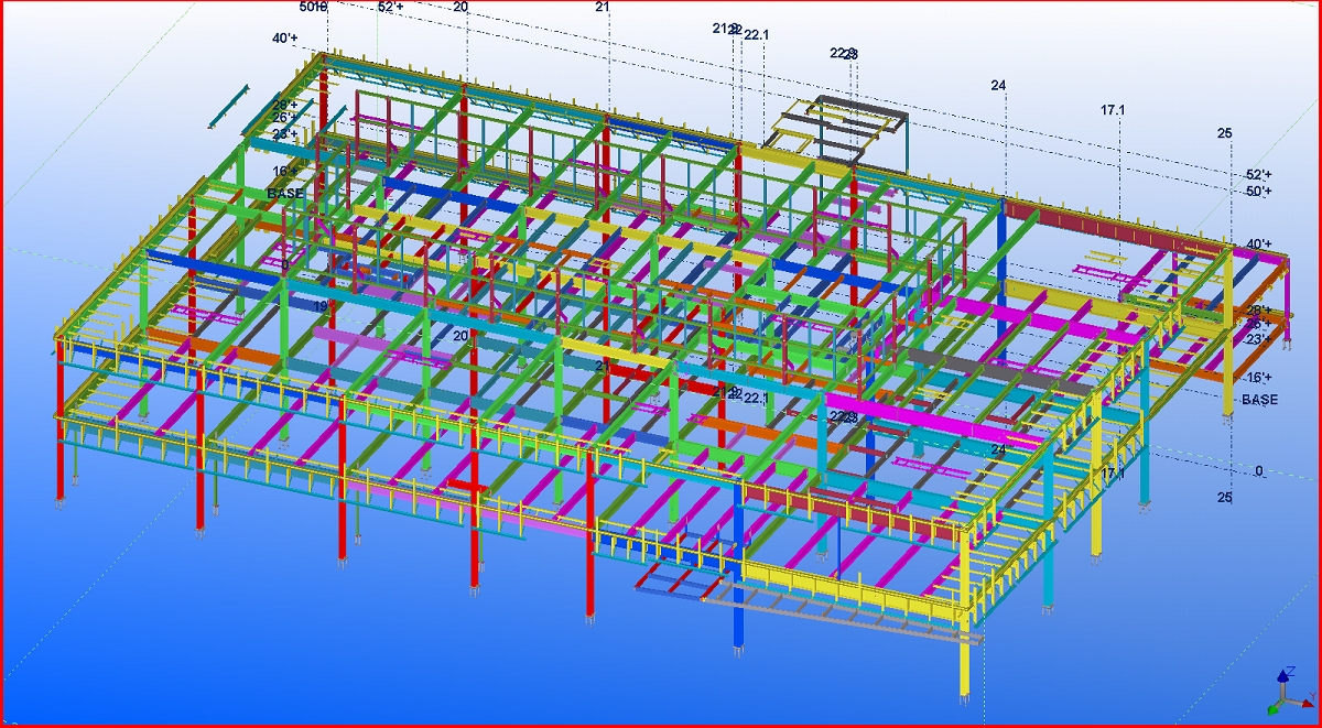 Bridesburg Elementary Tekla Model